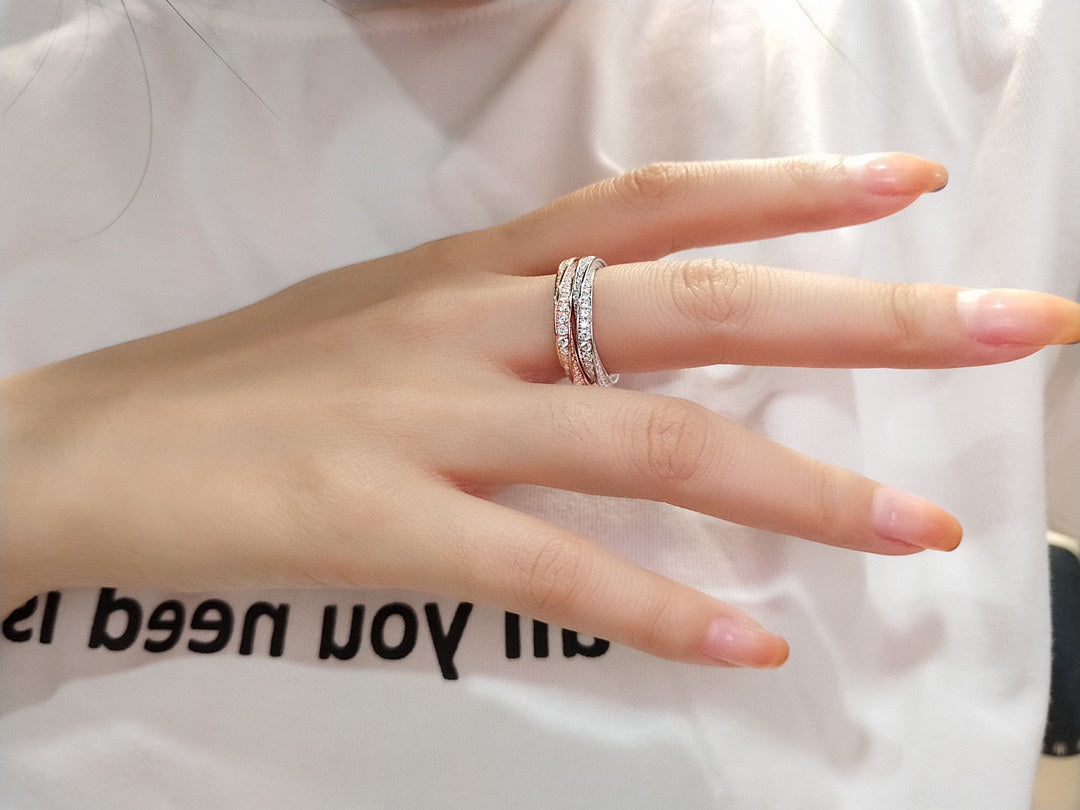 [Spark Jewels]SPIRAL DIAMOND RING