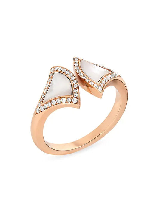 [⭐Aura]DREAM MOP DIAMOND OPEN RING
