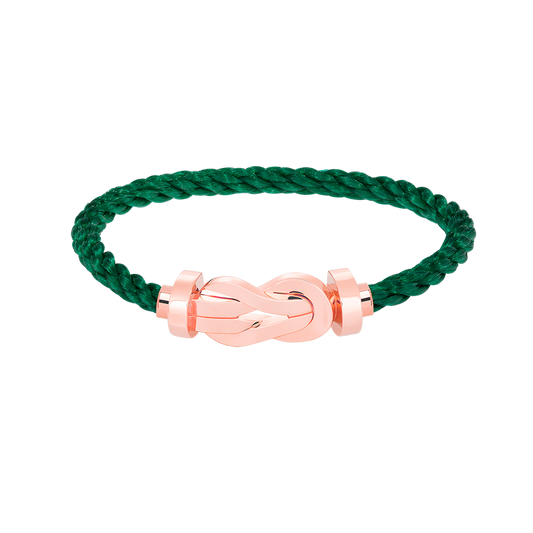 [⭐Aura]CHANCE LARGE 8 FIGURE BUCKLE NO DIAMOND BRACELET ROSE GOLD