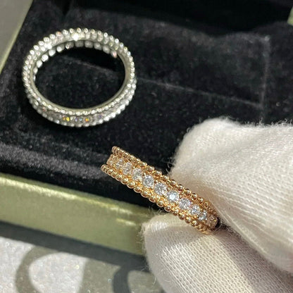 [⭐Spark]PERLEE DIAMOND SILVER RING