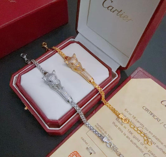 [⭐Aura Jewelry] PANTHERE  BRACELET DIAMONDS
