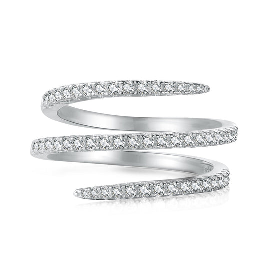 [Tonmkive Jewelry]Unique Vibrant Entangle Daily Ring