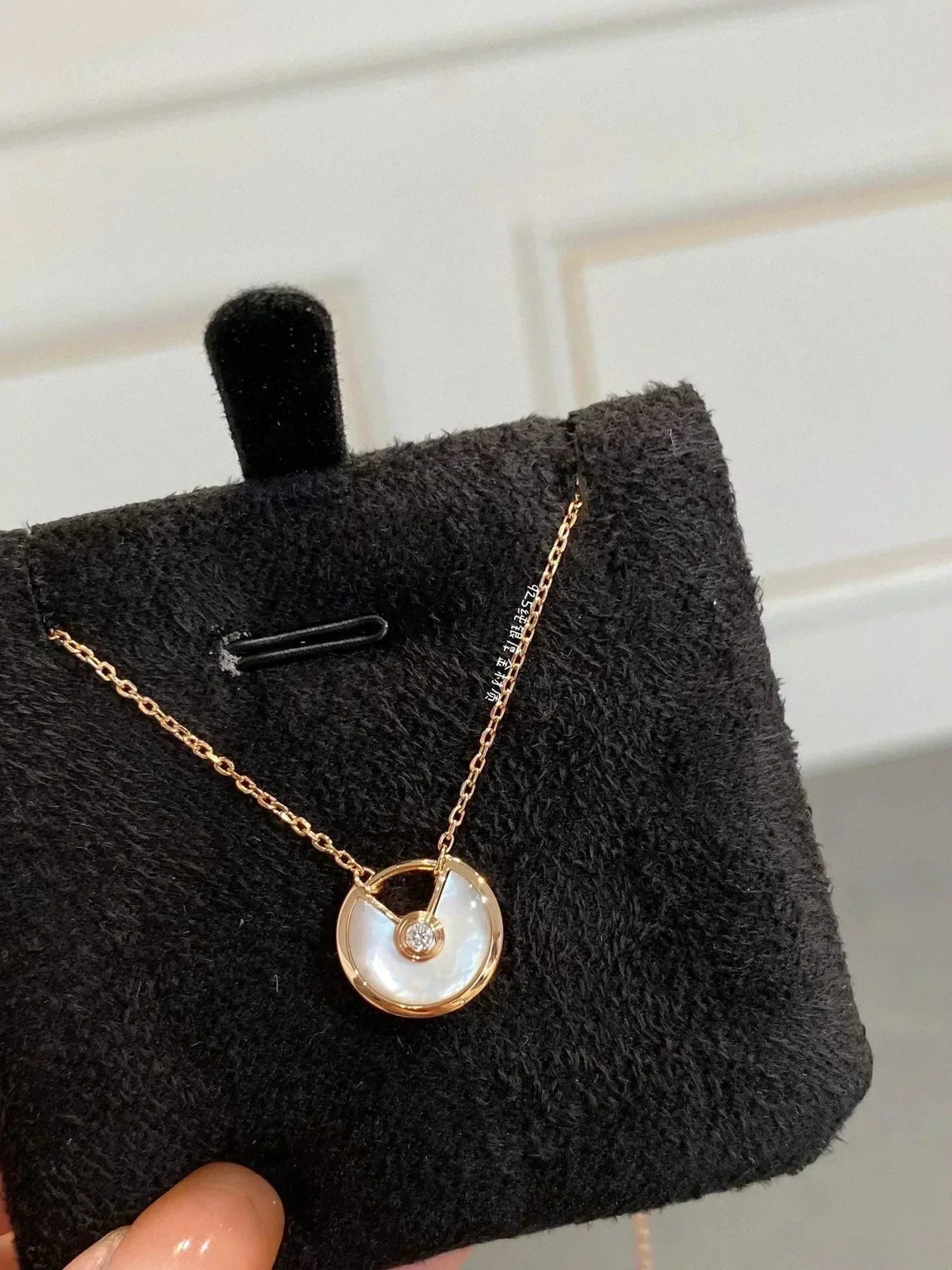[Spark]AMULETTE Spark GOLD MOP NECKLACE