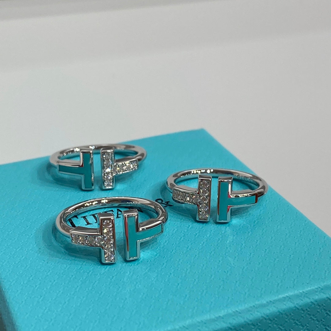 [Spark Jewels] WIRE TURQUOISE DIAMOND RING SILVER