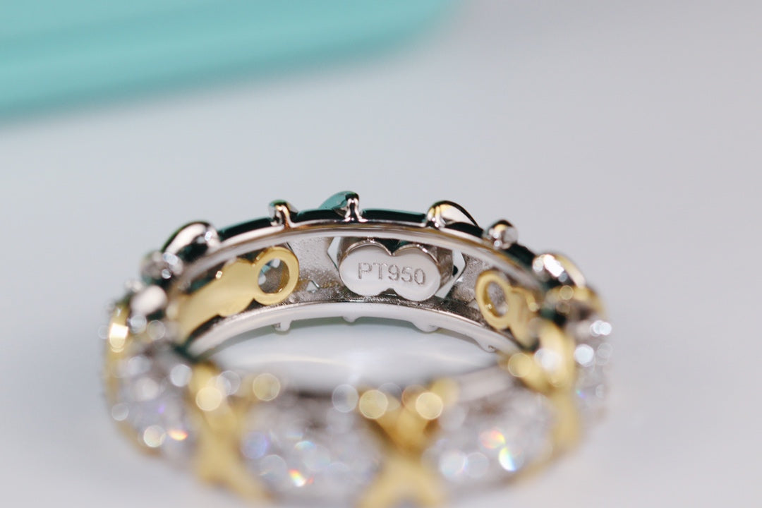 [Spark Jewels]SIXTEEN STONE RING GOLD