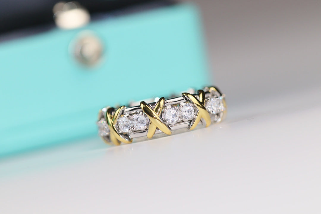 [Spark Jewels]SIXTEEN STONE RING GOLD