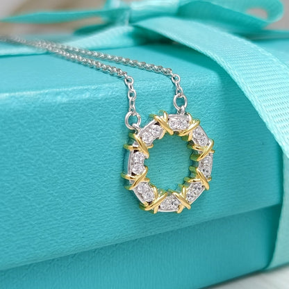 [Spark Jewels]SIXTEEN STONE NECKLACE GOLD