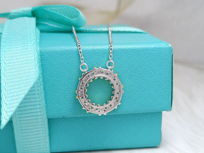 [Spark Jewels]SIXTEEN STONE NECKLACE GOLD