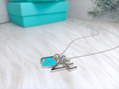 [Spark Jewels]LOVE TEXT PEDANT NECKLACE
