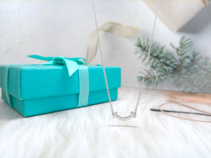 [Spark Jewels]MINI SMILE PEDANT NECKLACE