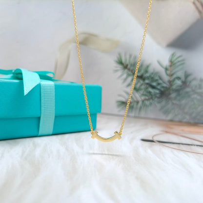 [Spark Jewels]MINI SMILE PEDANT NECKLACE