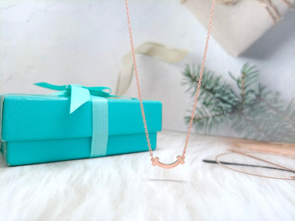 [Spark Jewels]MINI SMILE PEDANT NECKLACE