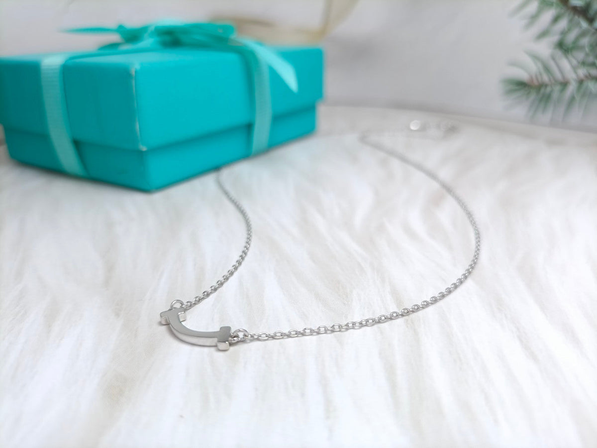 [Spark Jewels]MINI SMILE PEDANT NECKLACE