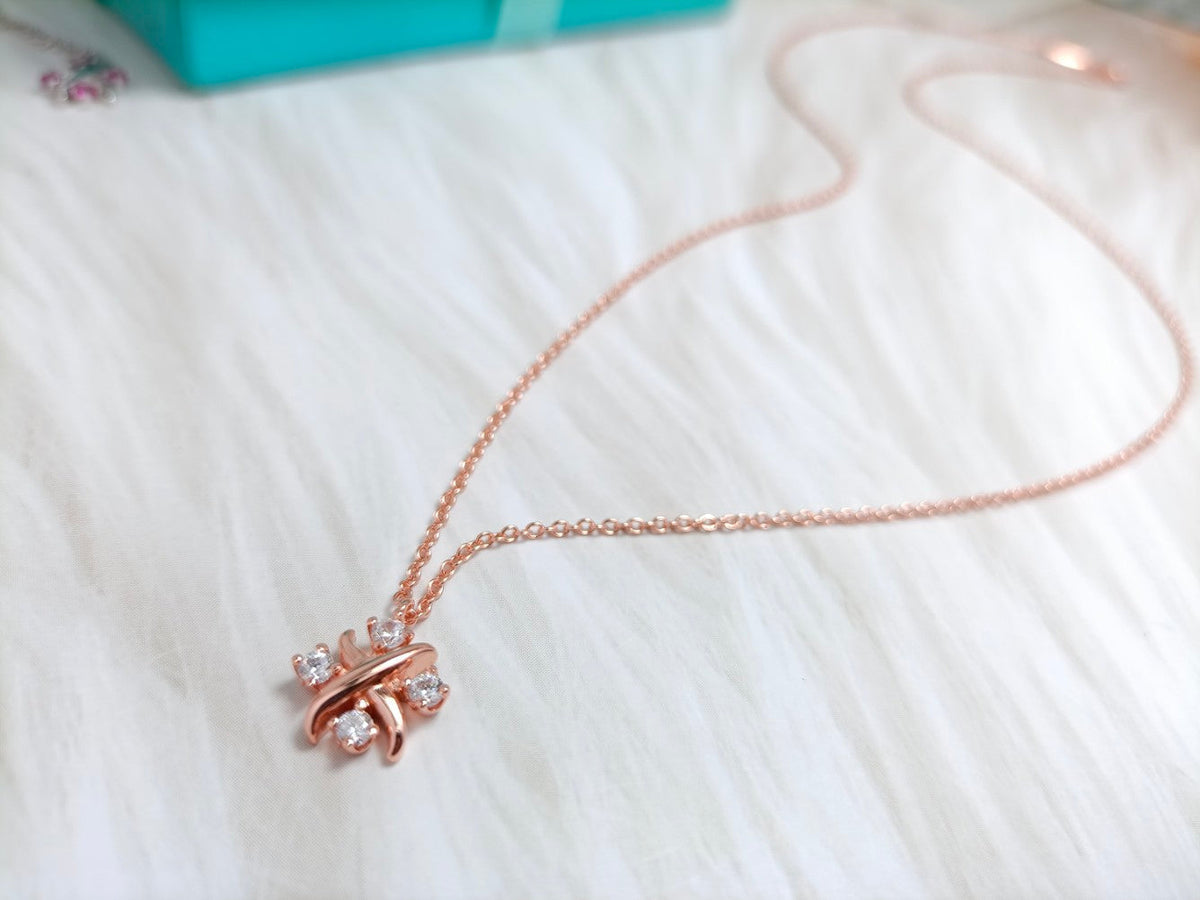 [Spark Jewels]PINWHEEL NECKLACE DIAMOND