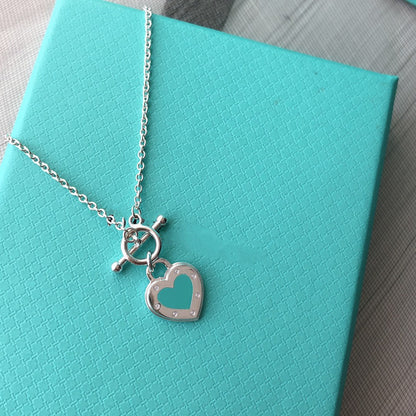 [Spark Jewels]LOVE HEART BLUE BRACELET