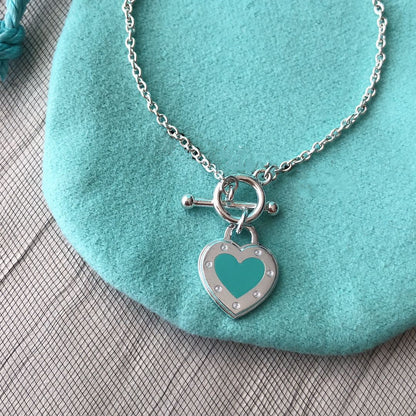 [Spark Jewels]LOVE HEART BLUE BRACELET