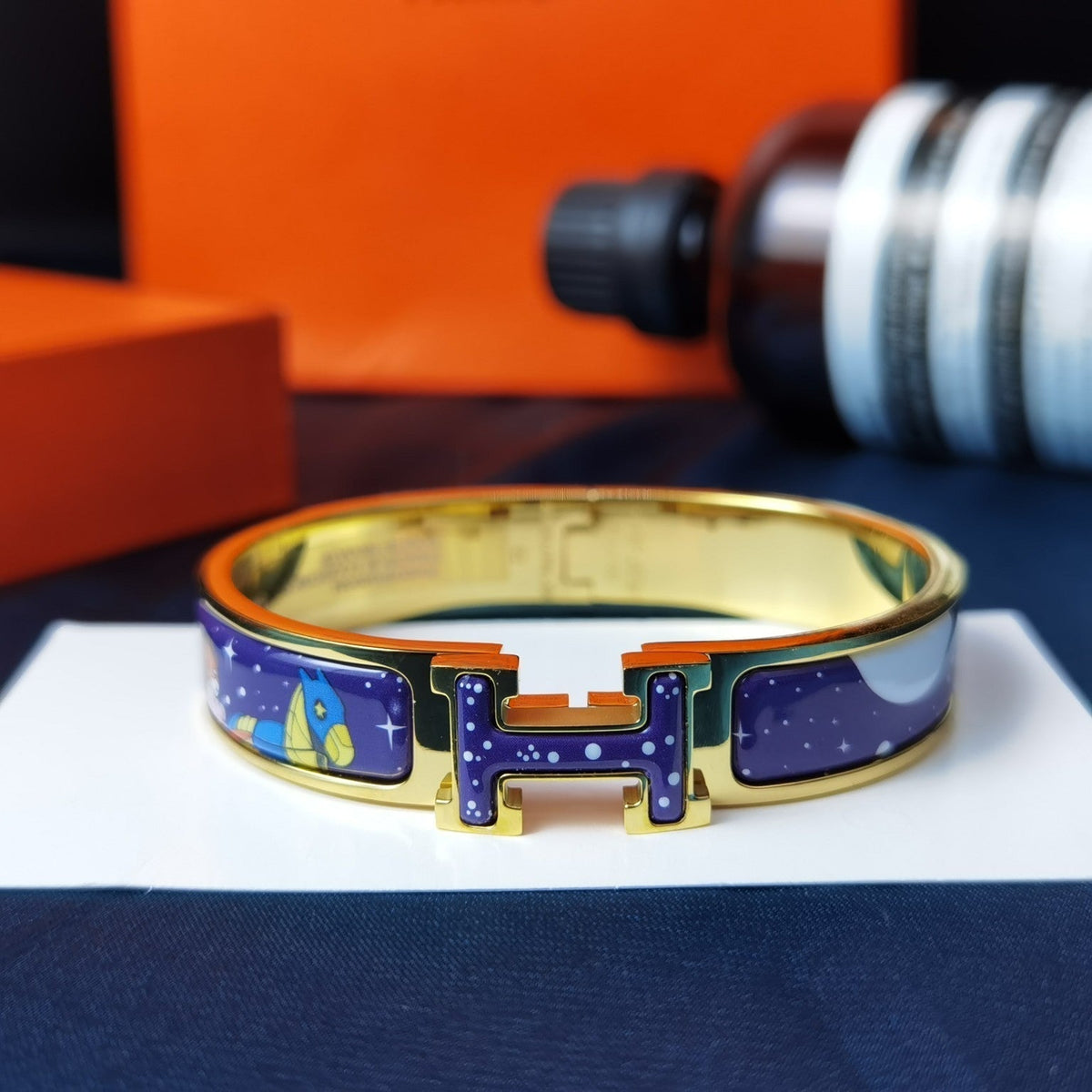 [Spark]H STAR AND MOON BRACELET 12MM