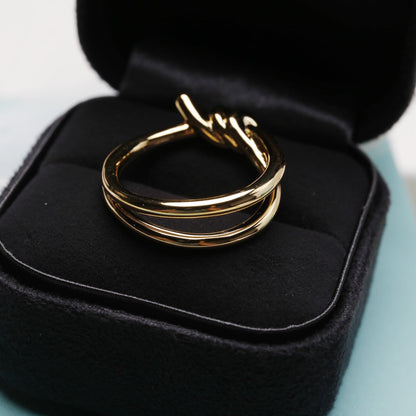 [Spark Jewels]KNOT RING GOLD