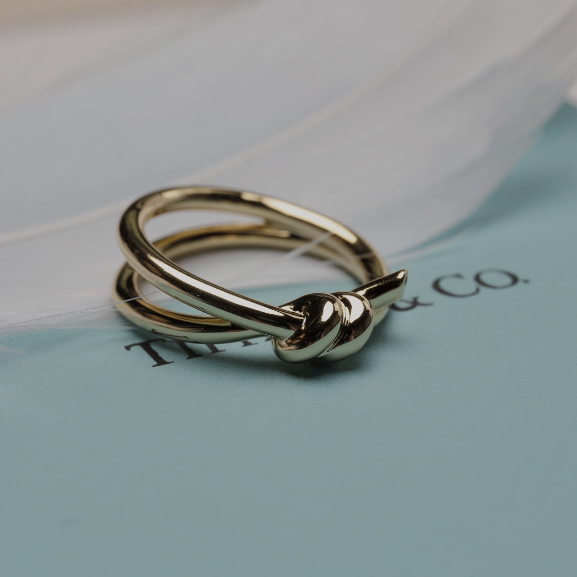 [Spark Jewels]KNOT RING GOLD