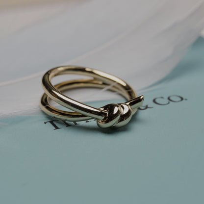 [Spark Jewels]KNOT RING GOLD