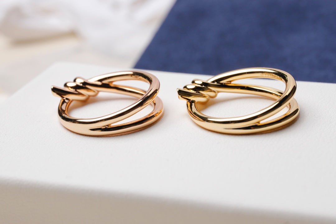 [Spark Jewels]KNOT RING GOLD