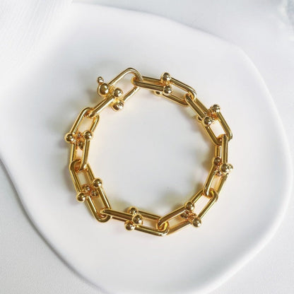 [Spark Jewels]HARDWEAR GOLD BRACELET
