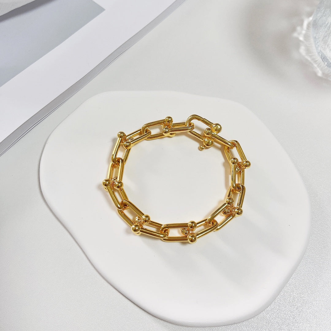 [Spark Jewels]HARDWEAR GOLD BRACELET