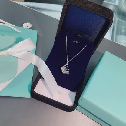 [Spark Jewels]CROWN PEDANT NECKLACE