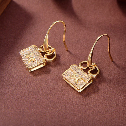 [⭐Aura]KELLY DIAMOND EARRINGS