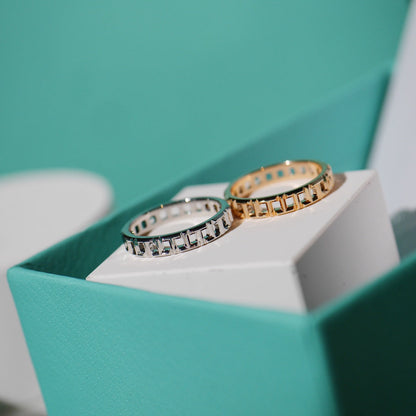 [Spark Jewels]T TRUE 3.5MM PINK GOLD RING