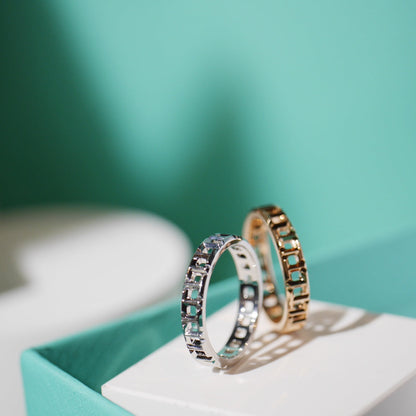 [Spark Jewels]T TRUE 3.5MM PINK GOLD RING
