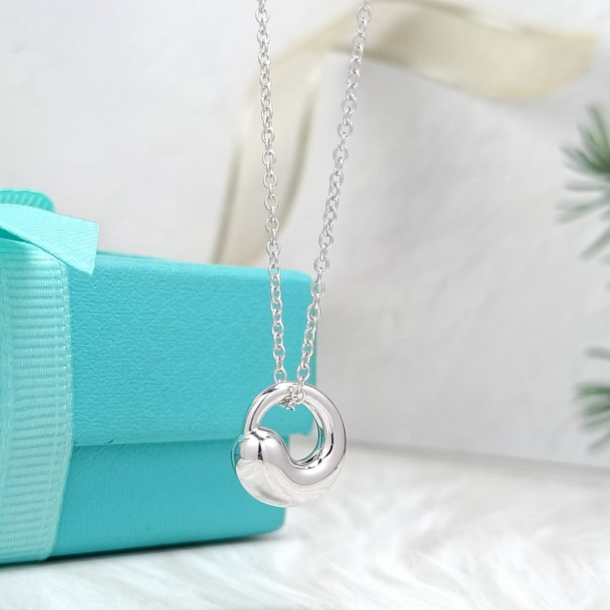 [Spark Jewels]SNAIL PEDANT SILVER NECKLACE