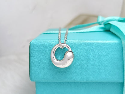 [Spark Jewels]SNAIL PEDANT SILVER NECKLACE