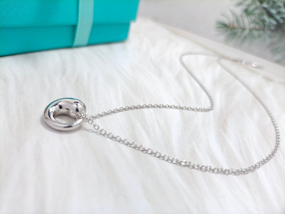 [Spark Jewels]SNAIL PEDANT SILVER NECKLACE