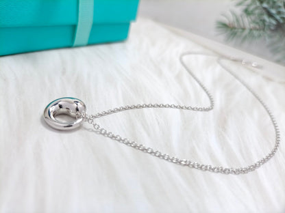 [Spark Jewels]SNAIL PEDANT SILVER NECKLACE