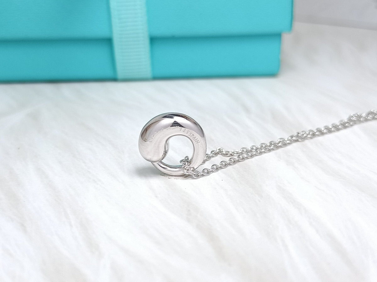 [Spark Jewels]SNAIL PEDANT SILVER NECKLACE