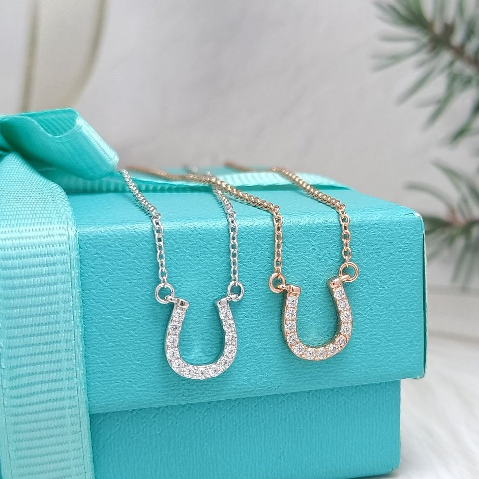 [Spark Jewels]U DIAMONDS PEDANT NECKLACE