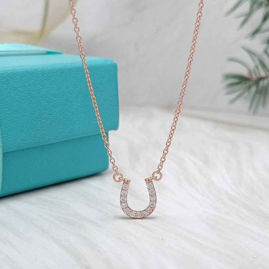 [Spark Jewels]U DIAMONDS PEDANT NECKLACE