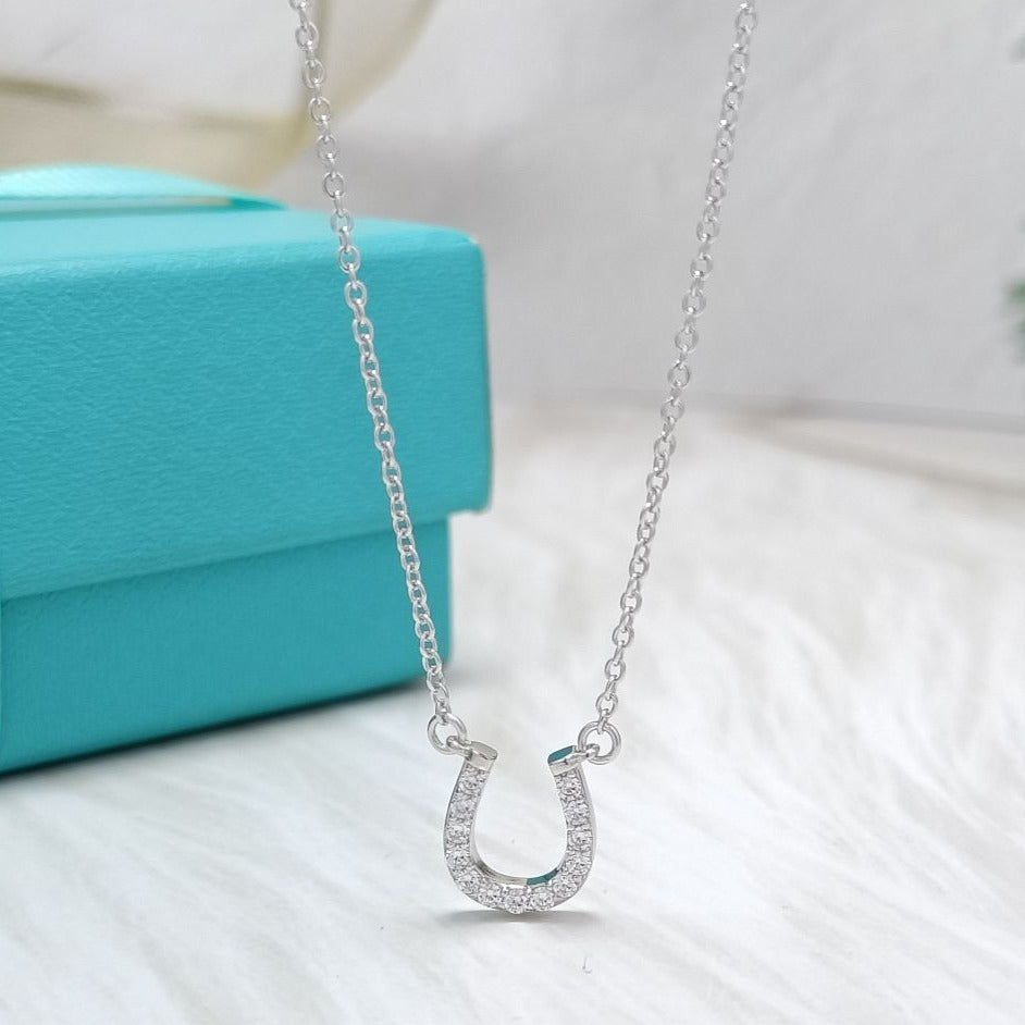 [Spark Jewels]U DIAMONDS PEDANT NECKLACE