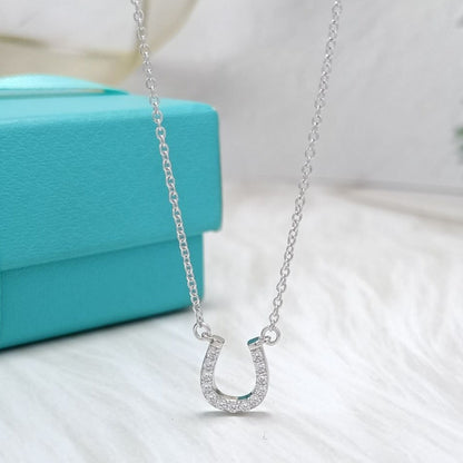 [Spark Jewels]U DIAMONDS PEDANT NECKLACE