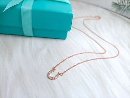 [Spark Jewels]U DIAMONDS PEDANT NECKLACE