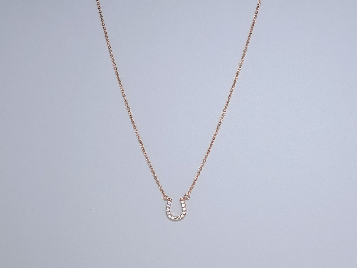 [Spark Jewels]U DIAMONDS PEDANT NECKLACE