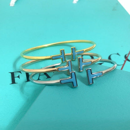 [Spark Jewels]T BRACELET 1.8MM TURQUOISE