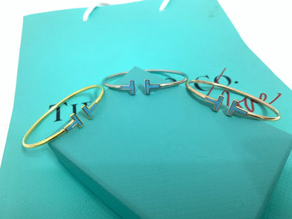 [Spark Jewels]T BRACELET 1.8MM TURQUOISE