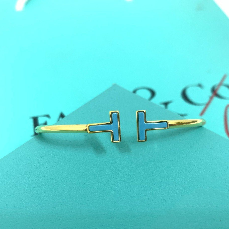 [Spark Jewels]T BRACELET 1.8MM TURQUOISE