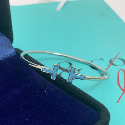 [Spark Jewels]T BRACELET 1.8MM TURQUOISE
