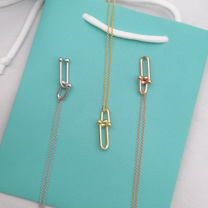 [Spark Jewels]HARDWEAR GOLD DROP PEDANT NECKLACE