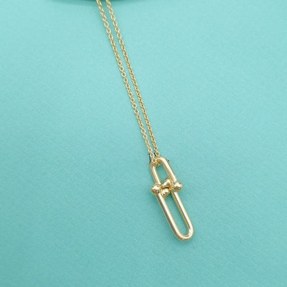 [Spark Jewels]HARDWEAR GOLD DROP PEDANT NECKLACE