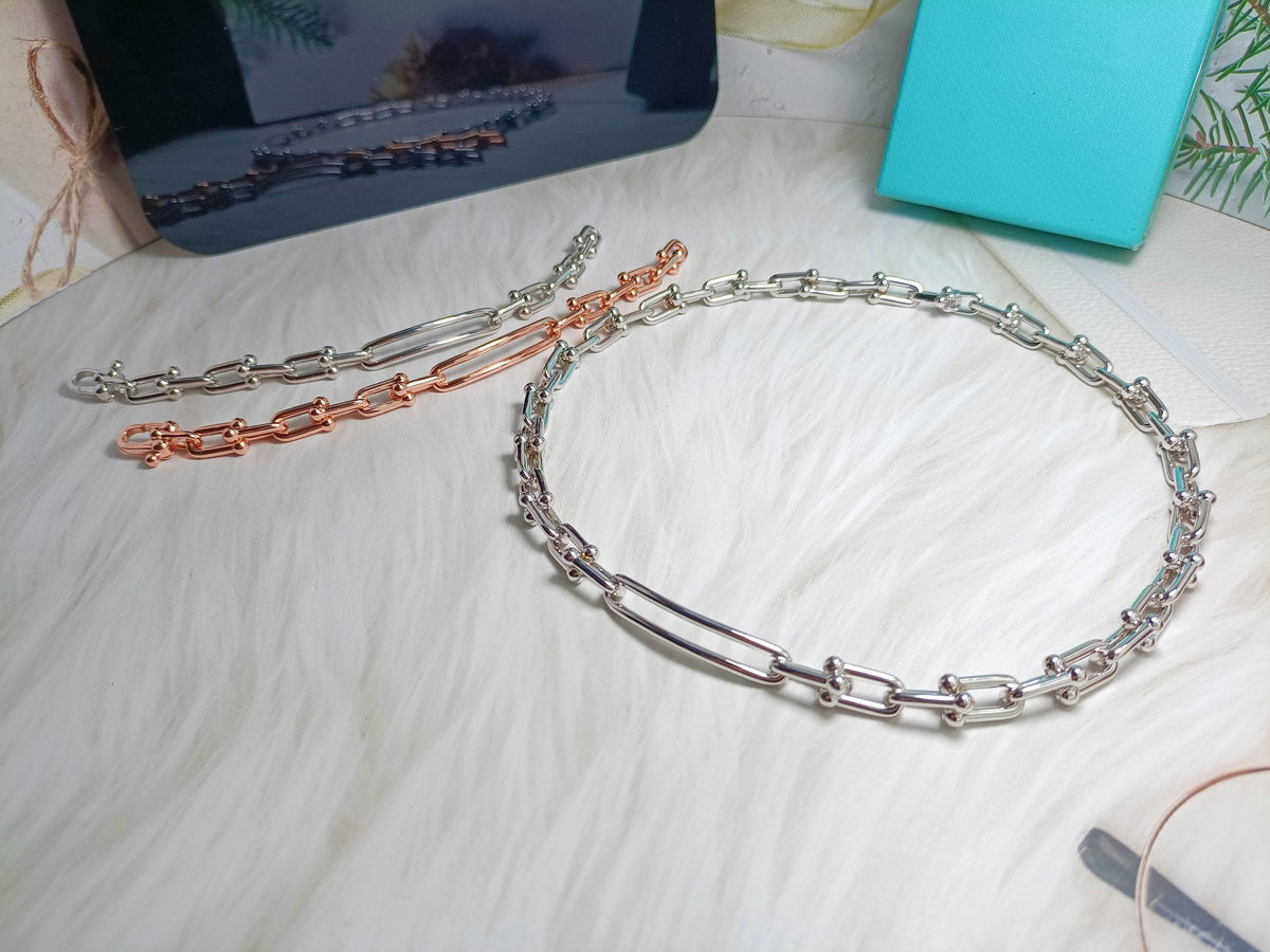 [Spark Jewels]HARDWEAR LONG CHAIN BRACELET