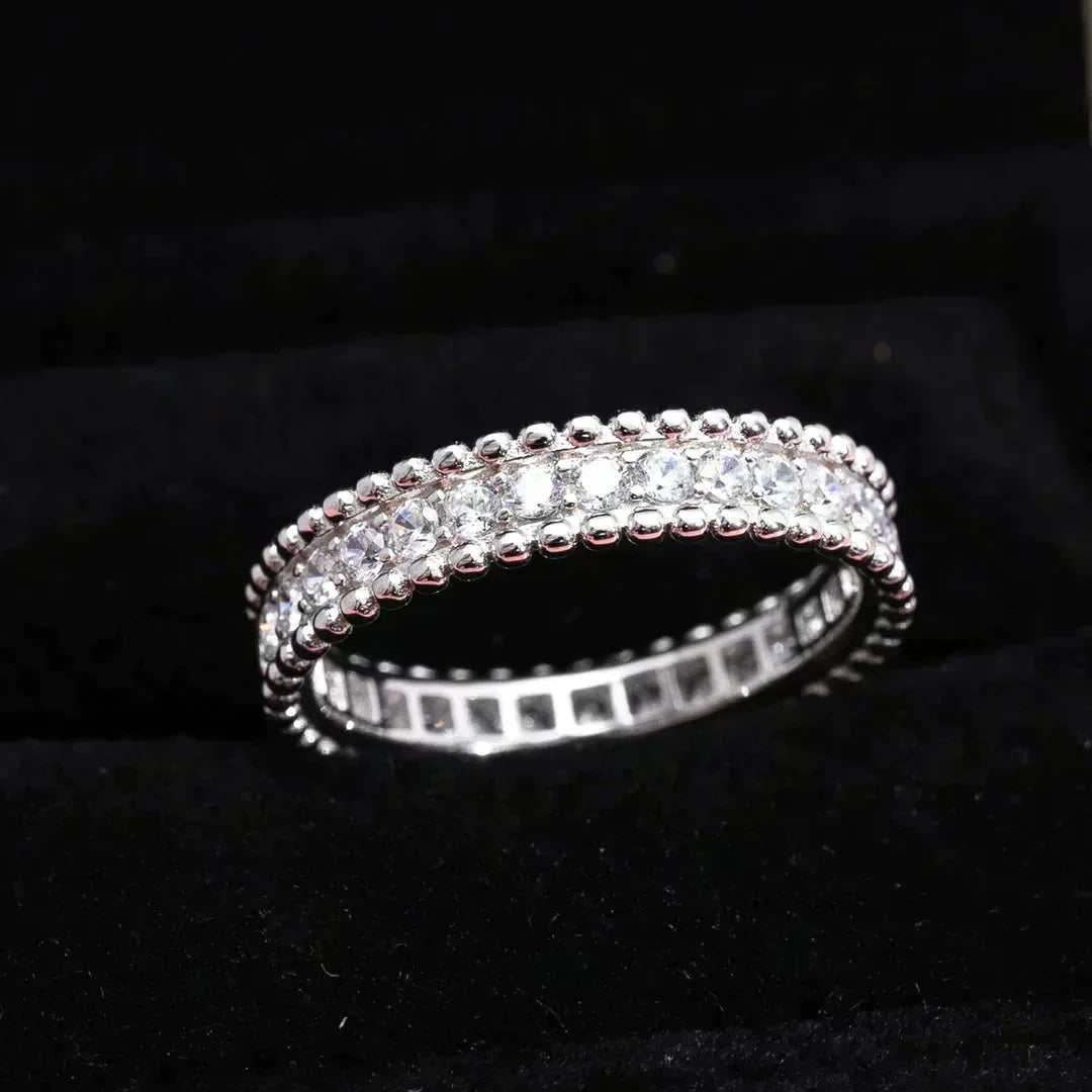 [⭐Spark]PERLEE DIAMOND SILVER RING